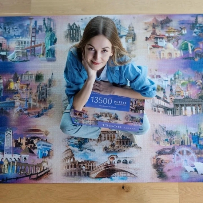 Trefl Puzzle Cities Above Clouds 13500 Pieces