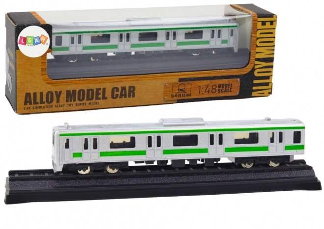 Collectible Train Model Silver 1:48