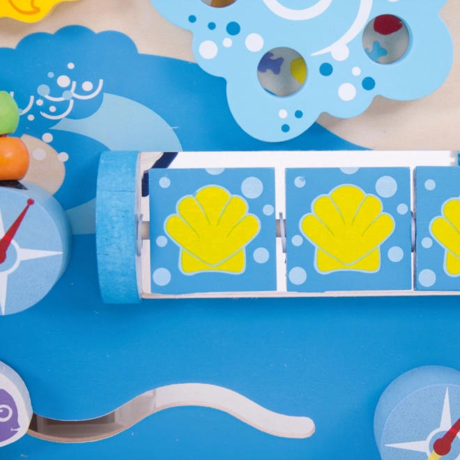 Bigjigs Wooden Activity Ocean Board