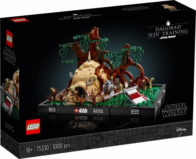 Jedi Training on Dagobah – LEGO Star Wars Diorama