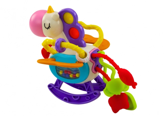 Sensory Pony Toy with Rattle and Soft Elements