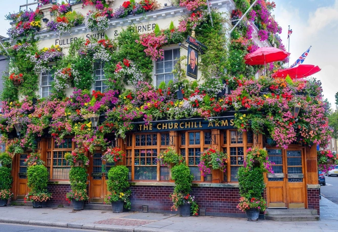 Wooden City London Pub Wooden Puzzle