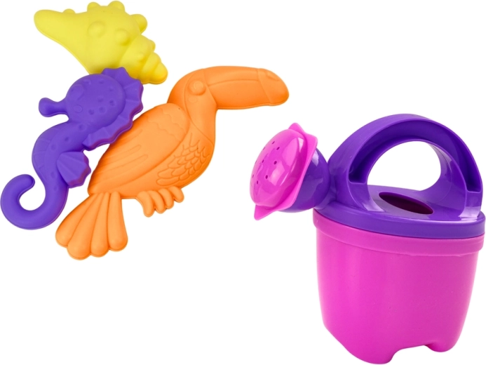 Tools and watering can for easy castle building