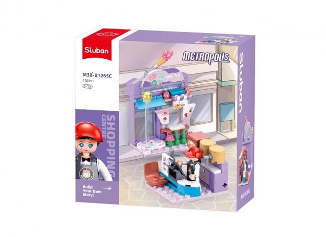 Sluban Metropolis Beverage Shop Building Set