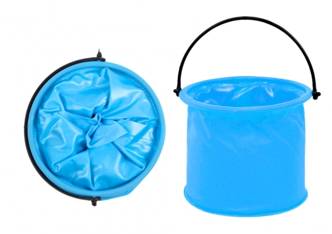 Collapsible Multifunctional PVC Water Bucket Blue