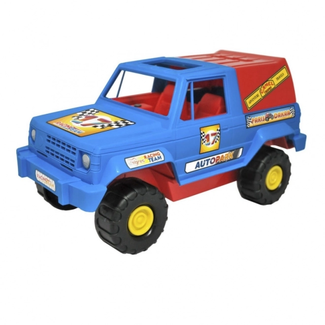 Color Cars Blue Off-Road Vehicle