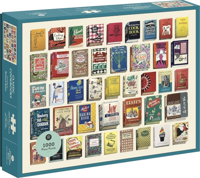 Puzzle of Classic Cookbooks by Richard Baker
