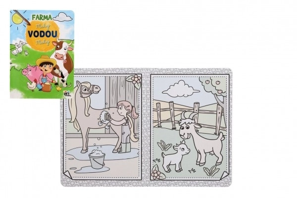 Magic Water Painting Book - Farm