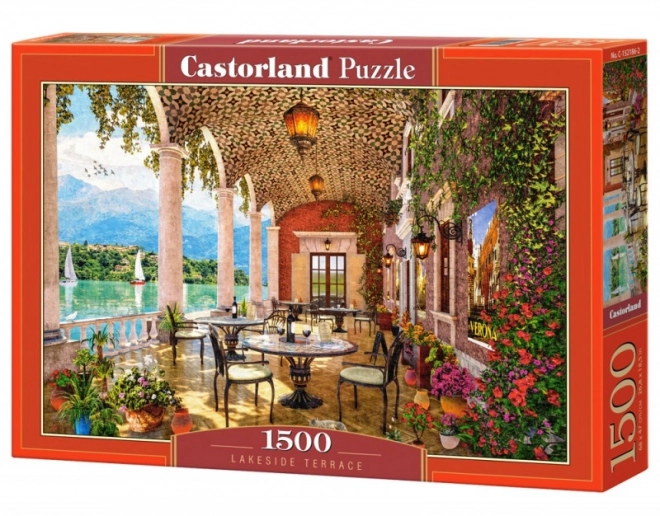 Castorland Puzzle Terrace by the Lake 1500 Pieces