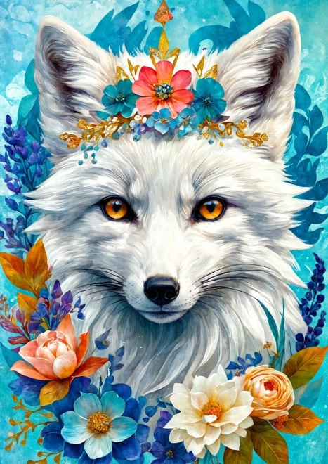 Puzzel Bloeiende Sneeuwwolf 1000 stukjes