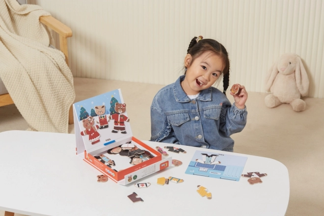 Wooden Magnetic Dress-Up Set