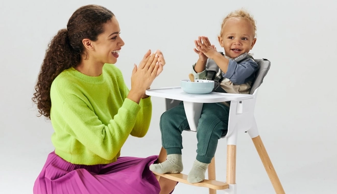 High Chair 2-in-1 Pink Rose