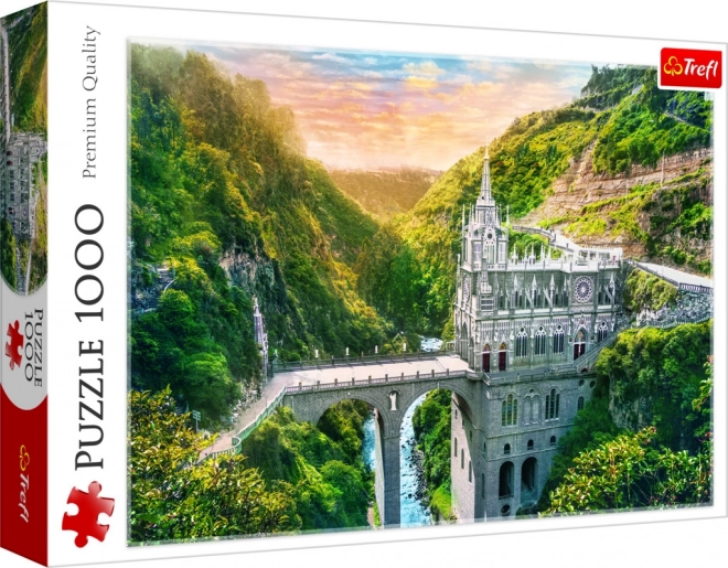 Trefl Puzzle Las Lajas Sanctuary 1000 Pieces