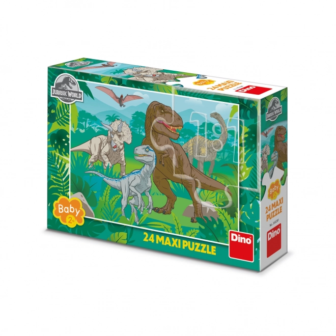 Dinosaur Puzzle Jurassic World Maxi