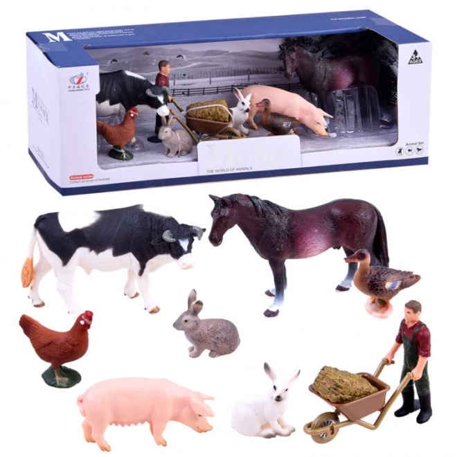 Hand Painted Farm Animal Set – A