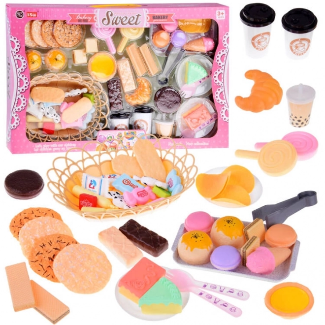 Pastry Shop Playset with Sweets and Cakes