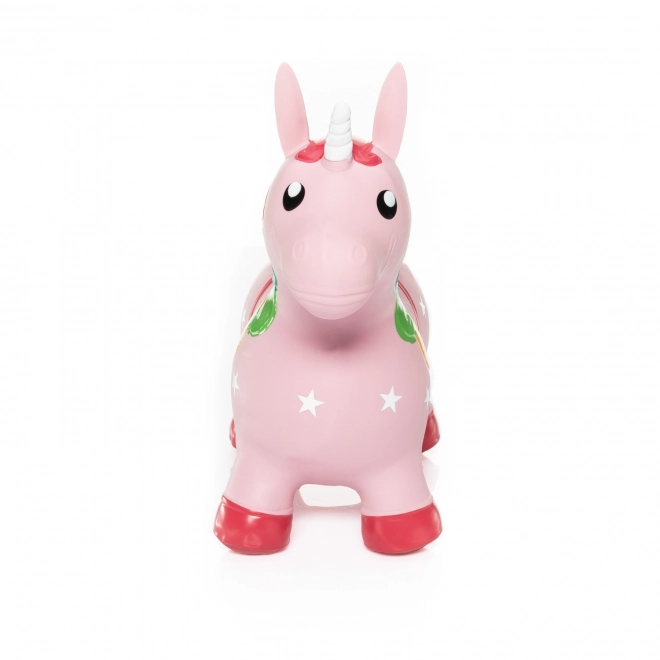 Inflatable Bounce Animal Unicorn Pink