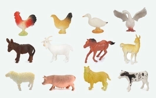 Animal Farm Figures Set