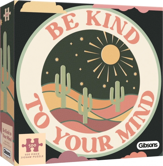 Be Kind to Your Mind Puzzle 500 Pieces