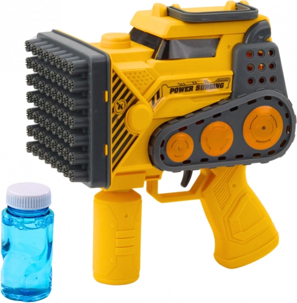 Konstrukcyjny pistolet do baniek 56 otworów żółty