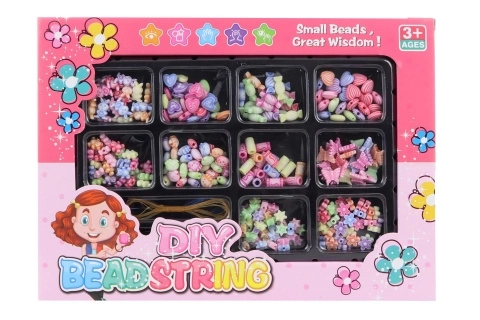 Pastel Plastic Beads Set