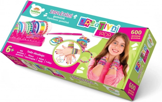 Loom Bracelet Making Kit with Loom and 600 Bands