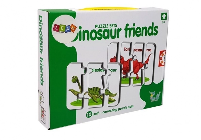 Educational Puzzle Dinosaurs English Connections