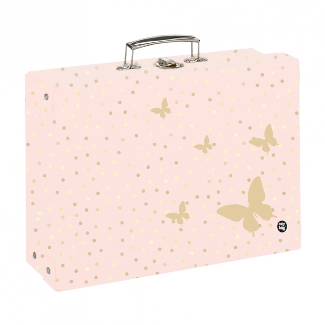 Rectangular A4 Storage Case OxY Go Butterfly