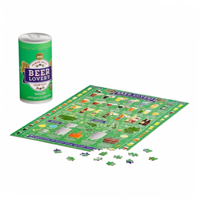 Ridley's Games beer lovers puzzle 500 pieces