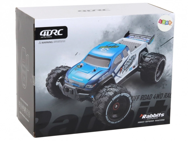 Remote Control Off-Road Car Rabbits Blue 4WD