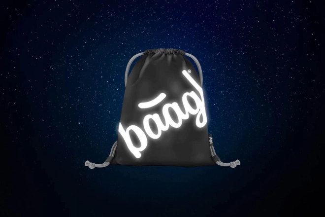 Baagl Black Skate Gym Bag