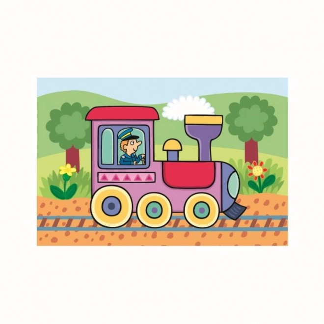 Dino Picture Blocks - Transportation, 6 Blocks