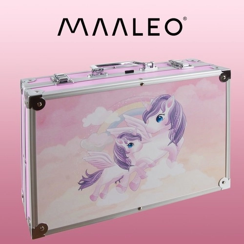 Painting Set in Suitcase with Unicorn