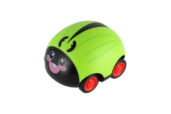 Plastic wind-up toy beetle 9cm - 4 types