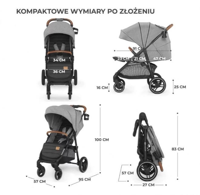 Grande Plus Grey Stroller