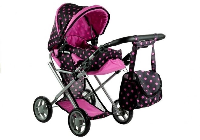 Alice doll pram with carrier and accessories