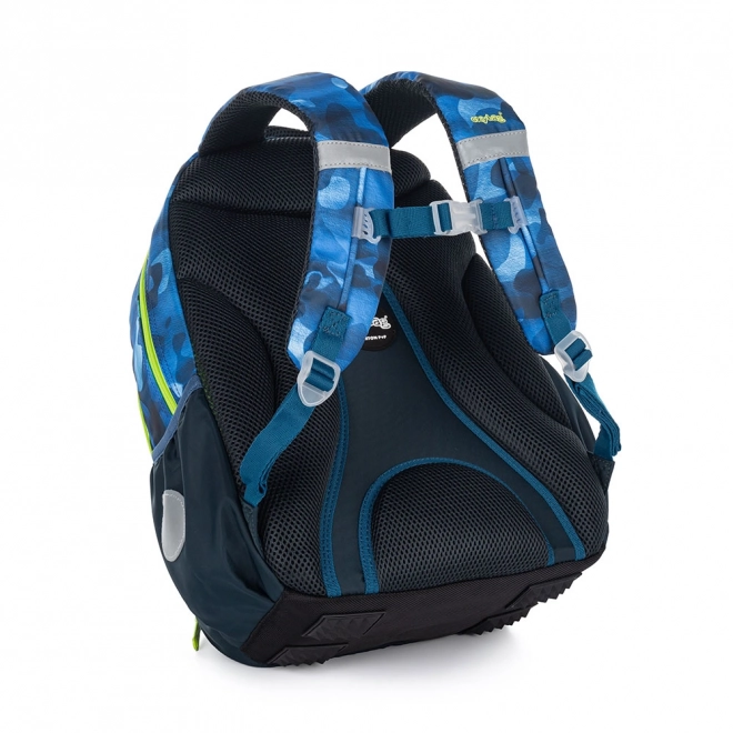 Oxy Next Camo Blue School Backpack