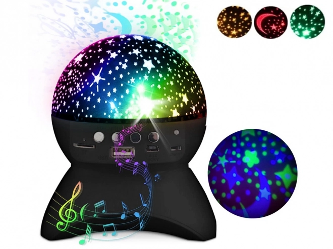 Starry Night Light Projector with Bluetooth Speaker