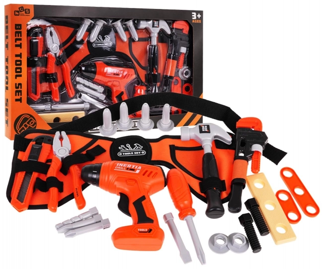 Tool Set with Tool Belt