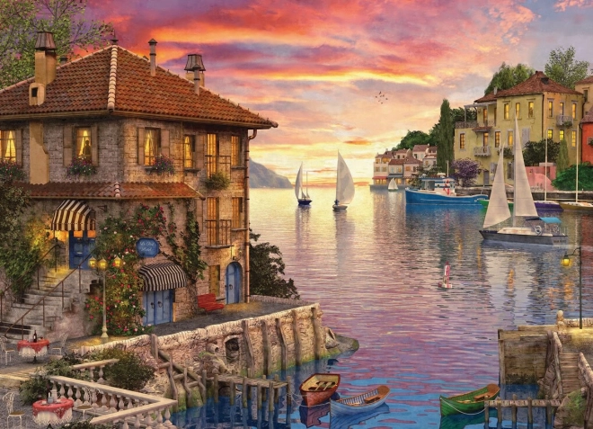 Mediterranean Port Puzzle 1000 Pieces