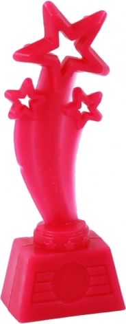 Motivation to perform: pink trophy