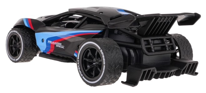 Remote Control Metal Speed Car White 1:20 – Black