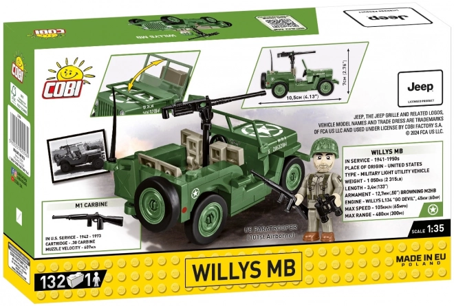 Cobi Willys MB Jeep D-Day 80th Anniversary Edition