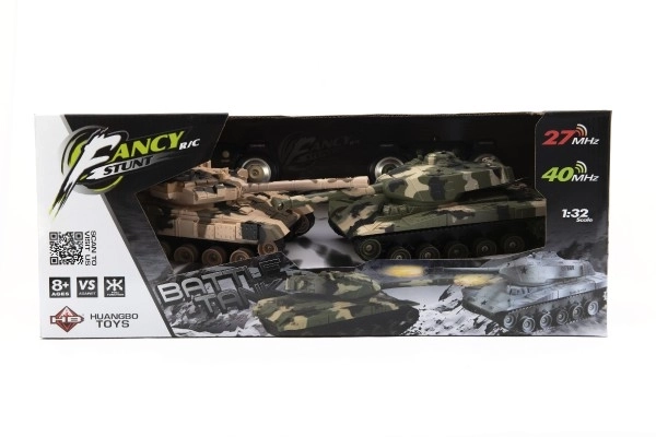 Rc Tank Battle Set with Sound and Lights