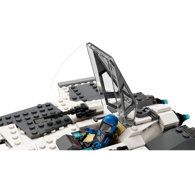 Mandalorian Fang Fighter vs. TIE Interceptor LEGO Set