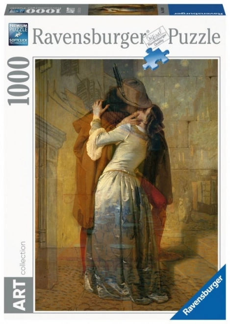 Ravensburger 1000 Piece Puzzle - The Kiss by Hayez