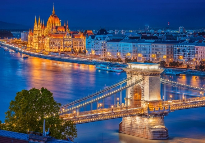 Budapest by Night Jigsaw Puzzle 500 Pieces