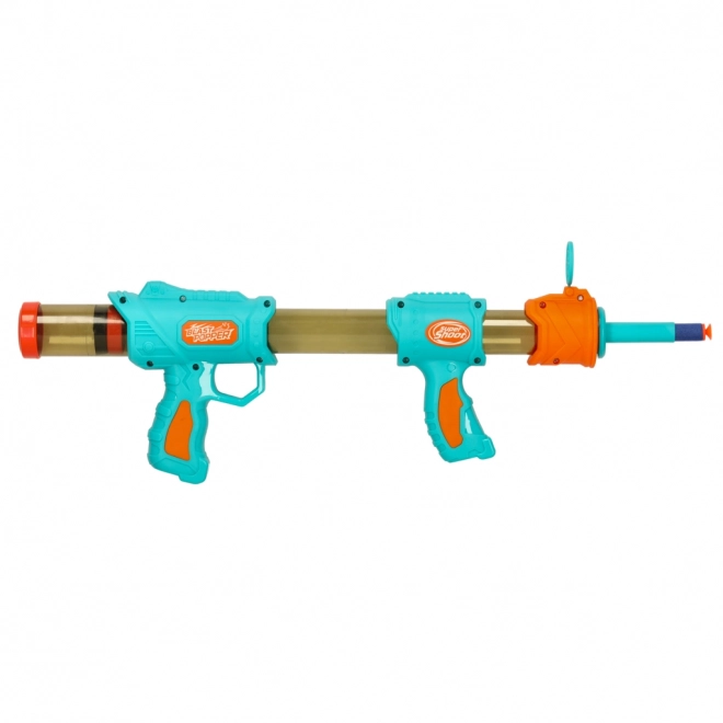 2-in-1 Toy Rifle and Pistol Set Blue