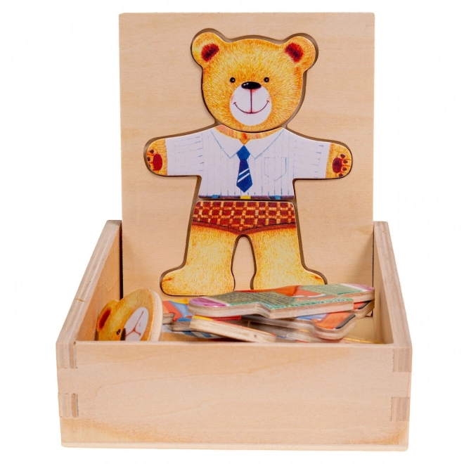 Wooden Puzzle Bear Boy