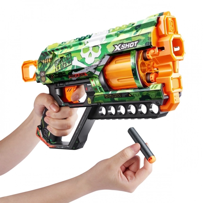 x-shot blaster skins griefer camo with 12 darts